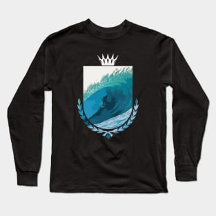 Texas Style Lone Surfer Long Sleeve T-Shirt